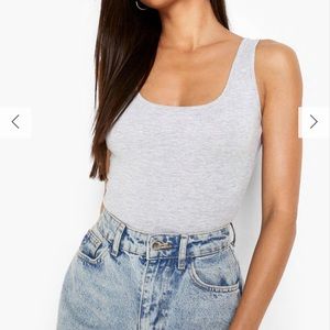 Boohoo bodysuit tank top